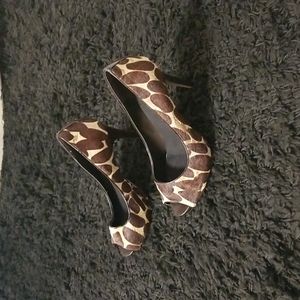 Nine West calf leather 4-1/2 inch High Heels , Size 7M